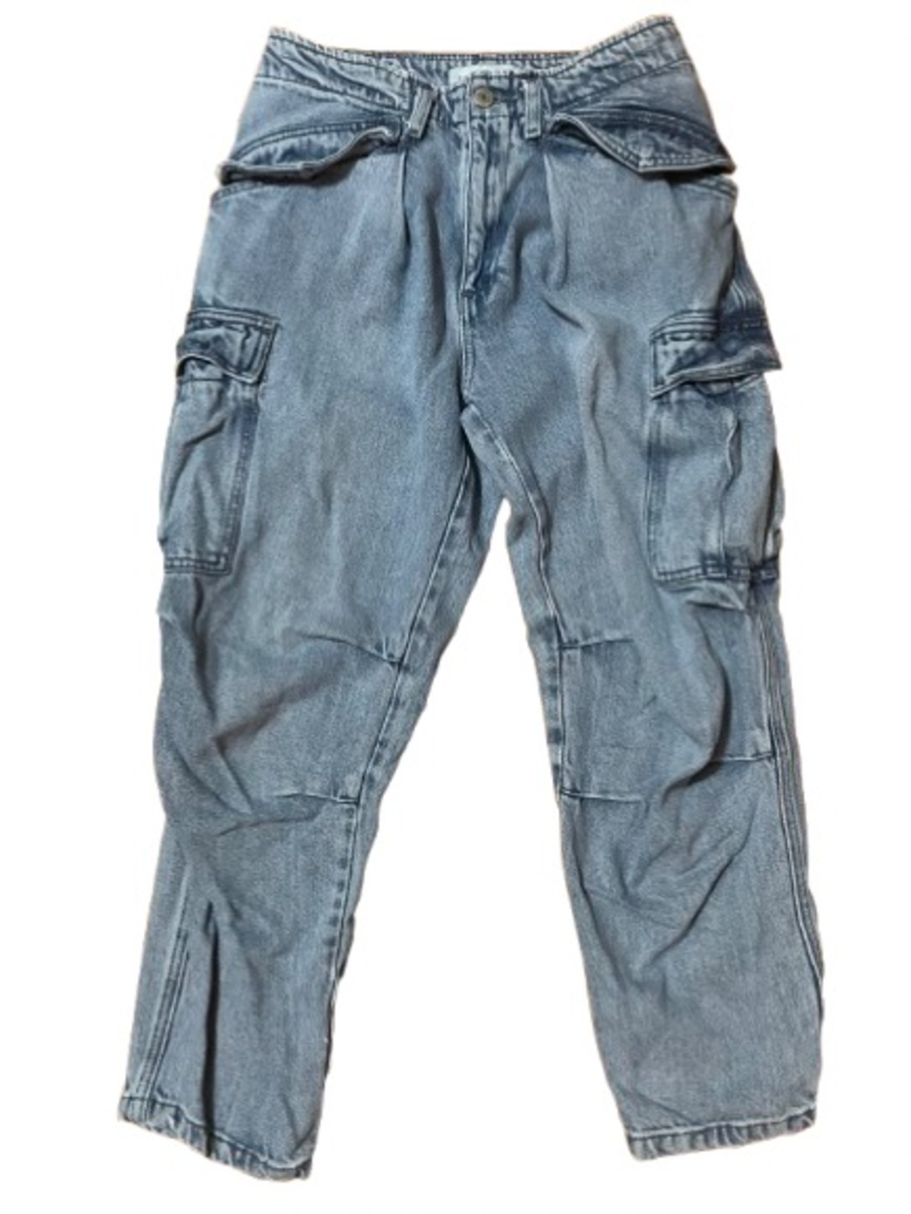 Lucky Brand Blue Cargo Denim Pants - Size 26